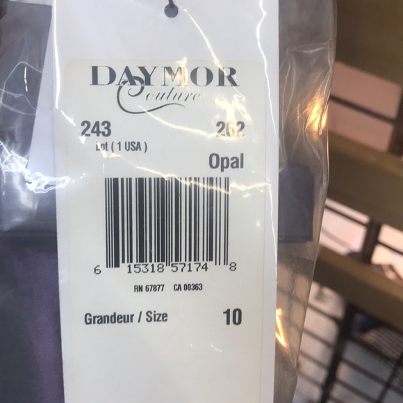 Daymor Couture,Sweetheart Dress 243,opal color,NWT - Picture 17 of 17